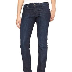 Gap Dark Wash Straight Leg Jeans